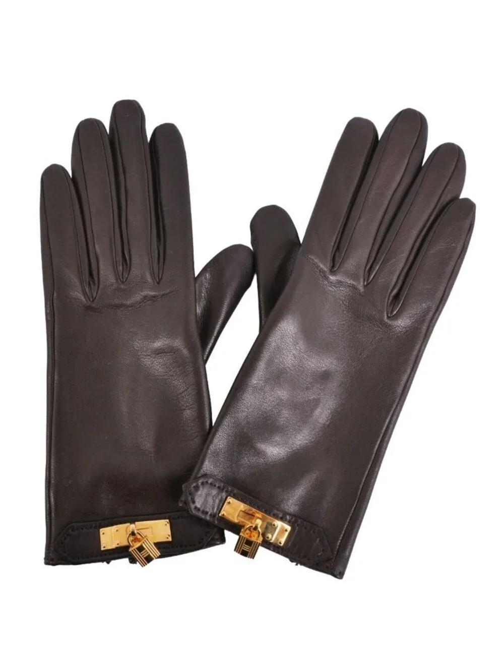 Hermes Gloves Kelly Cadena Padlock